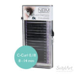 ШЕЛКОВЫЕ РЕСНИЦЫ C 0,18 MIX