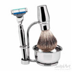 БРИТВЕННЫЙ НАБОР С ВАННОЙ (MACH 3)