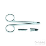 СПЕЦНОЖНИЦЫ ДЛЯ КОЖИ HF 445, ДЛИНА 10,5 СМ