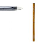 Кисть SymbioTec  для/геля со стразами №4 (белая язык)