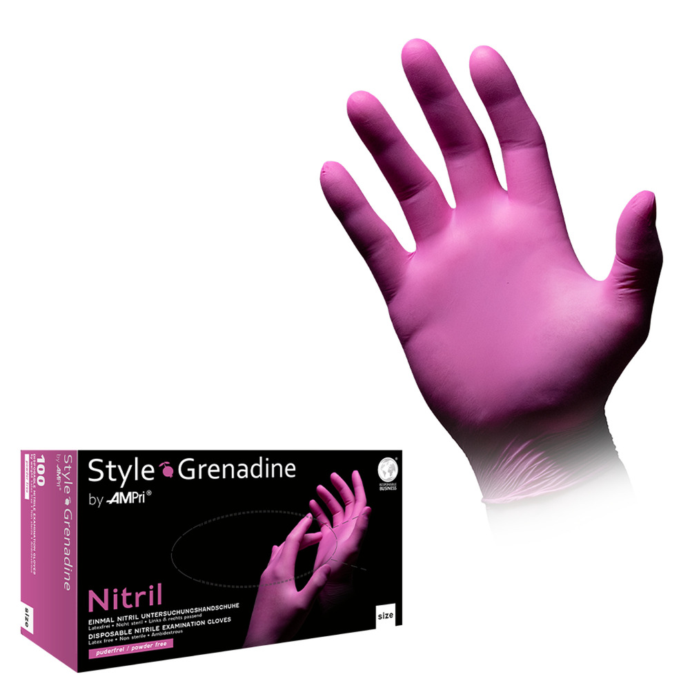 gloves_grenadine Перчатки Ampri Style Grenadine нитриловые, размер S,M,L,XS — изображение 1