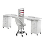 Стол маникюрный square display DOUBLE vented 309lx
