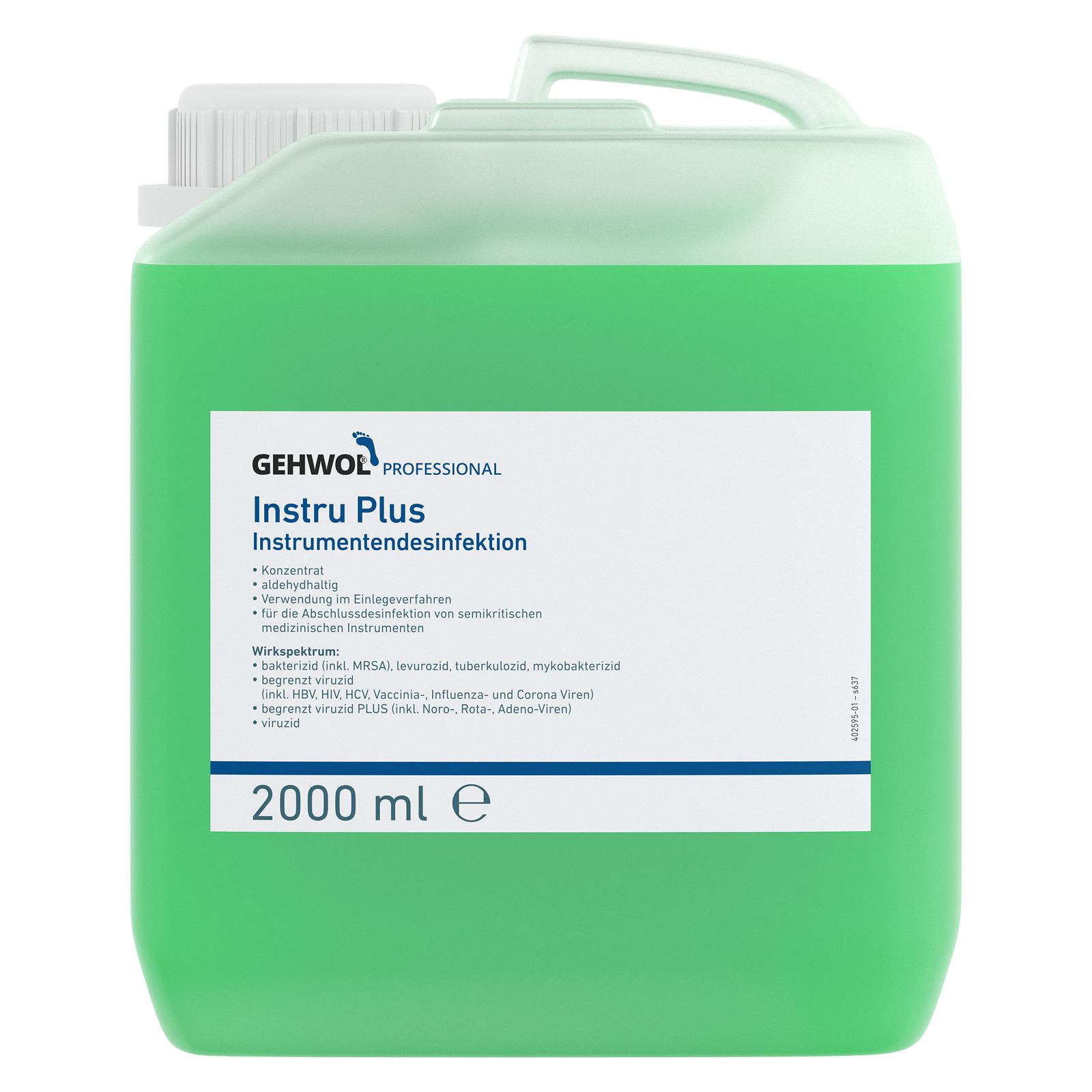 instru plus G PRO Instru Plus дезинфектор для инструментов, концентрат 2000 ml — изображение 1